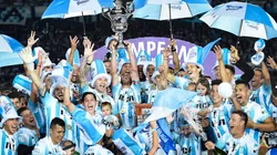 Pura felicidad en el plantel de Racing.