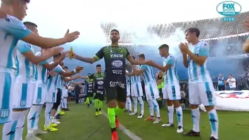 Gran gesto de los jugadores de Racing.