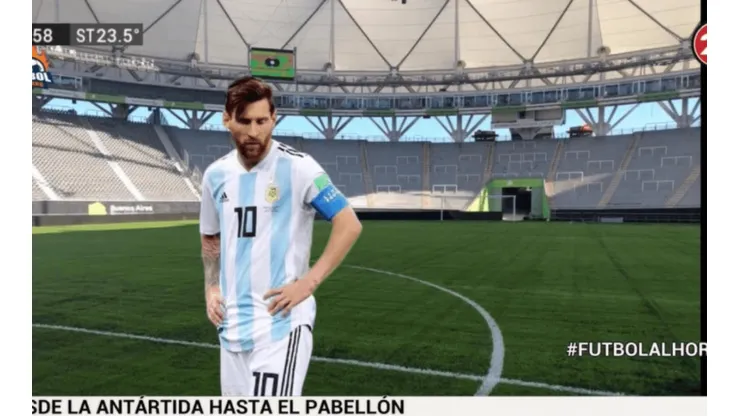 En Fútbol al Horno se burlaron de Messi y de las canchas que "pidió" para jugar la Copa América