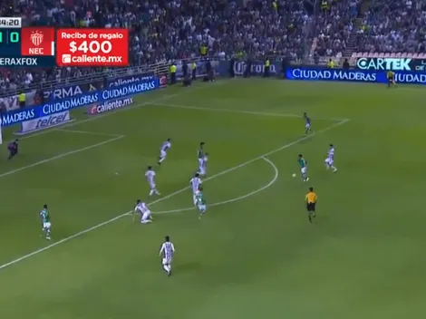 El puntero está imparable: Meneses y Navarro, con un golazo, pusieron en ventaja al León ante el Necaxa