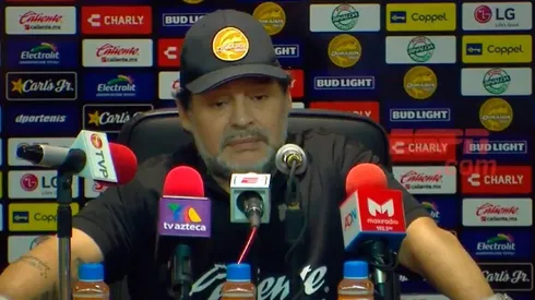 Maradona: "Le estoy haciendo un mal a Dorados y por eso me voy, no hay marcha atrás"