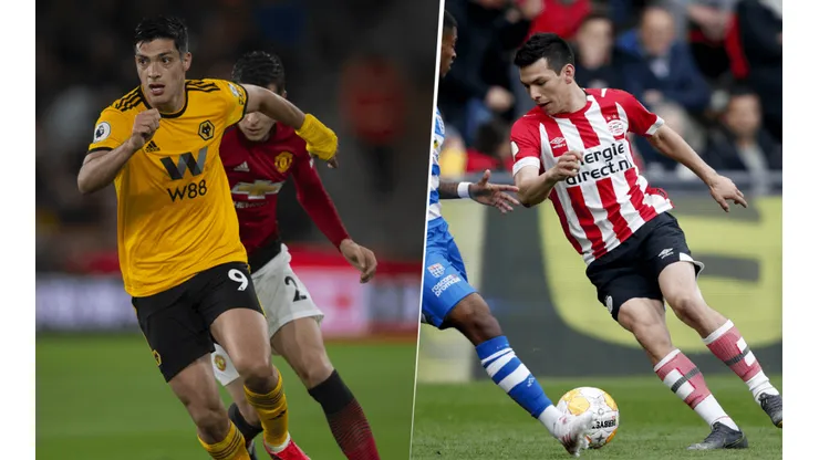 Raúl Jiménez e Hirving Lozano lideran el ranking.