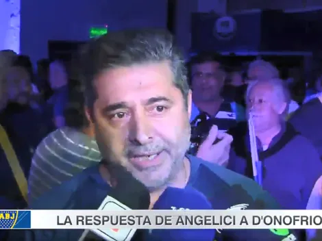 Angelici le respondió re caliente a D'Onofrio: "No me sorprende"