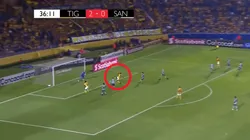 Tigres está goleando a Santos Laguna.