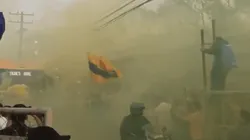 Gran ambiente en El Volcán.