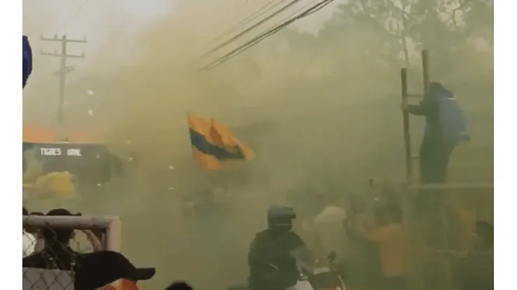 Gran ambiente en El Volcán.