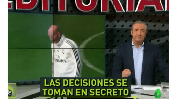 El Chiringuito anunció un festival de bajas en el Real Madrid
