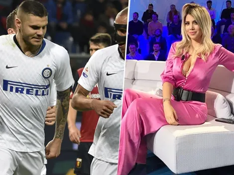 Wanda Nara mostró en Instagram cómo lloró con el gol de Icardi
