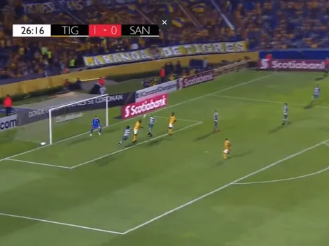 Santos pudo empatarlo, pero Tigres es demasiado efectivo y ya gana 2 a 0 gracias a Enner Valencia