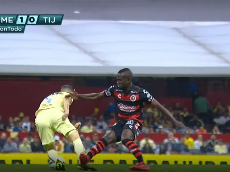 Un animal: Balanta le fue con el pie demasiado alto a Guido Rodríguez y se fue expulsado