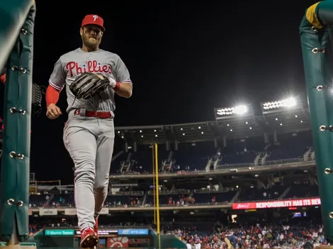 Bryce Harper fue abucheado en Washington a pesar de agradecer a la afición