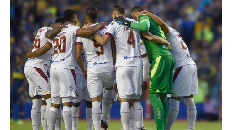 Deportes Tolima vs Wilstermann por la Copa Libertadores.