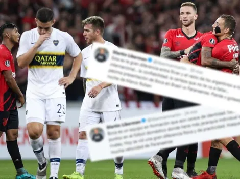 Tras la goleada, Liberman le pegó a Boca en Twitter y lo comparó con River