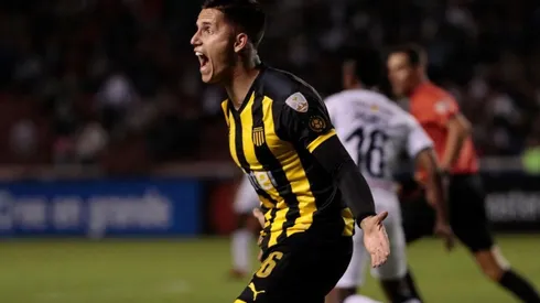 Flamengo vs Peñarol por la Copa Libertadores.