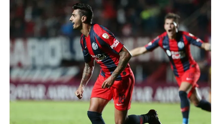 San Lorenzo vs Palmeiras por Copa Libertadores.
