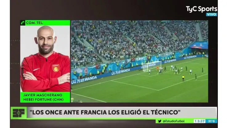 Mascherano le pegó a la gente por cómo se porta con Messi en la Selección Argentina