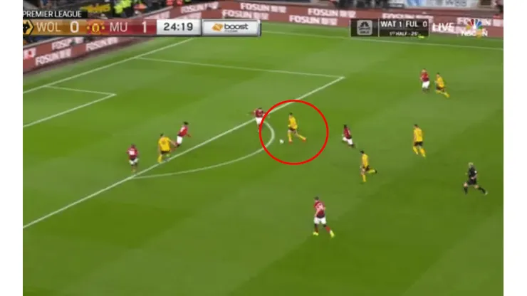 Raúl Jiménez entendió todo: pase mágico para el gol del Wolvehampton