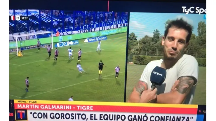 Es un crack: Galmarini tiró el equipo que quiere de titular ante Tigre en el Monumental