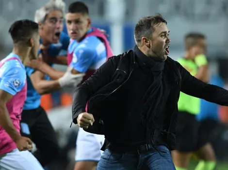 Mística: un jugador de Racing atribuyó mucho mérito a la bufanda de Coudet