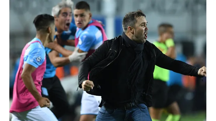 Mística: un jugador de Racing atribuyó mucho mérito a la bufanda de Coudet
