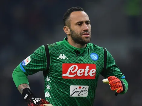 Y un día volvió: Ospina retornó a los entrenamientos con el Napoli