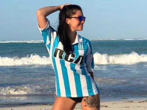 Apenas Racing salió campeón, la novia de Centurión le dedicó una historia a Ricky