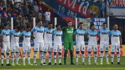 El equipo de Racing en Victoria.