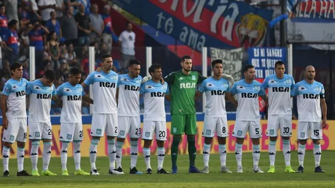 El equipo de Racing en Victoria.