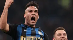 El que faltaba: así festejó Lautaro Martínez el título de Racing