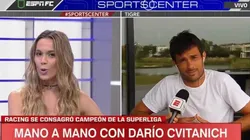 La mandó al frente: Cvitanich contó cómo lo esperó Chechu Bonelli anoche