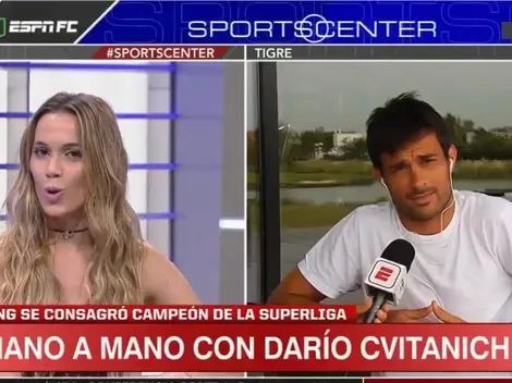 La mandó al frente: Cvitanich contó cómo lo esperó Chechu Bonelli anoche