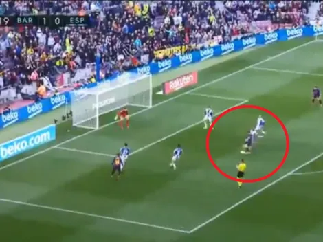 Apareció desde atrás y le pegó de primera: Messi definió el 2-0 del Barcelona