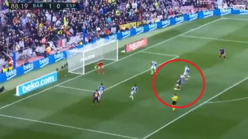 Apareció desde atrás y le pegó de primera: Messi definió el 2-0 del Barcelona