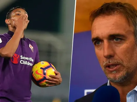 Lo dice una gloria de la Fiorentina: Batistuta explicó la importancia de Muriel