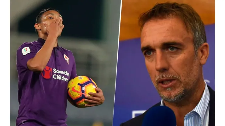 Lo dice una gloria de la Fiorentina: Batistuta explicó la importancia de Muriel