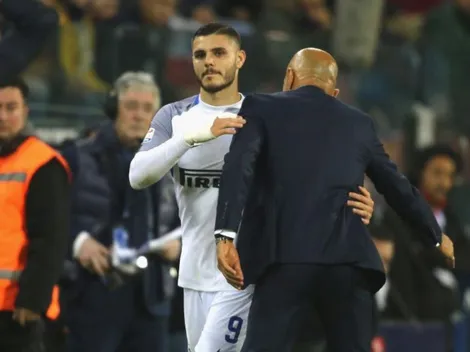 Icardi pensó que lo iban a convocar, pero su técnico le hizo comer el amague