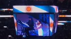 Terrible: En el homenaje a Ginóbili sonó la peor versión del himno argentino