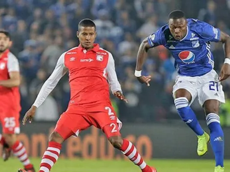 Millonarios y Santa Fe empataron en el clásico bogotano