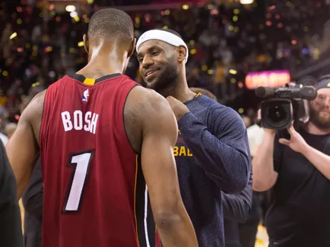 Chris Bosh aterró a toda la NBA con su predicción sobre el futuro de LeBron James