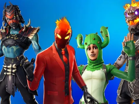 Todas las skins filtradas de la nueva actualización de Fortnite