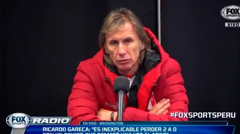 Gareca confirmó que Perú se encuentra en un proceso de crecimiento