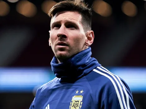 La Selección Argentina se quema sola: Messi entrenó con Barcelona
