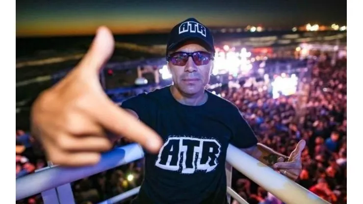 Foto de Pablo Lescano, cantante de Damas Gratis.