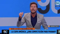 Estaban hablando del entrenador para la Selección Argentina y Vignolo se re calentó en vivo