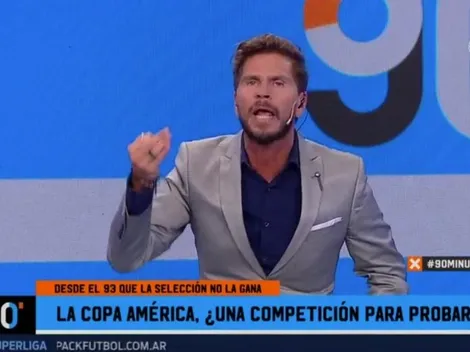 Estaban hablando del entrenador para la Selección Argentina y Vignolo se re calentó en vivo