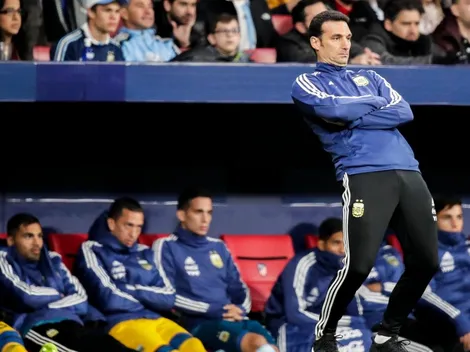 El terco: Scaloni aseguró que contra Venezuela hizo lo que tenía que hacer