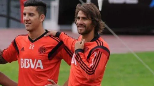 Driussi y Ponzio, juntos en River.