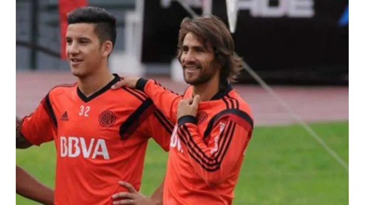 Driussi y Ponzio, juntos en River.