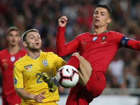 La presencia de Cristiano Ronaldo no le alcanzó a Portugal para vencer a Ucrania