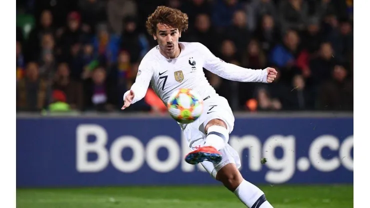 Antoine Griezmann, una de las figuras del partido.